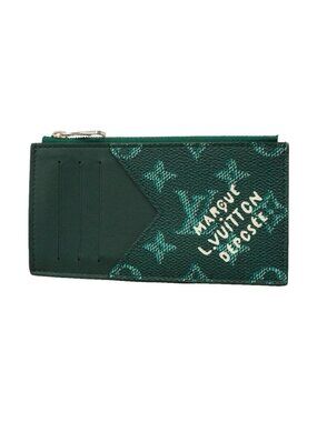 Louis Vuitton Heritage Coin Card Holder Green